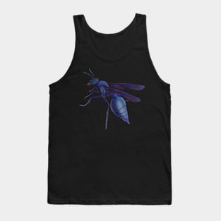 Warrior Wasp Insect Detailed Drawing Tank Top